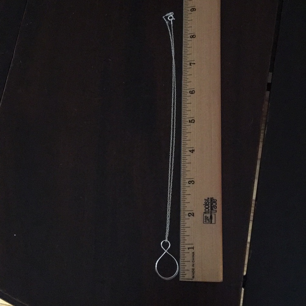 Silver Infinity Necklace - Picture 3 of 4